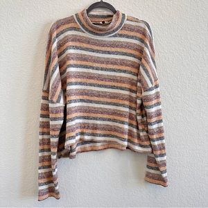 BKE Striped Sweater Size Large